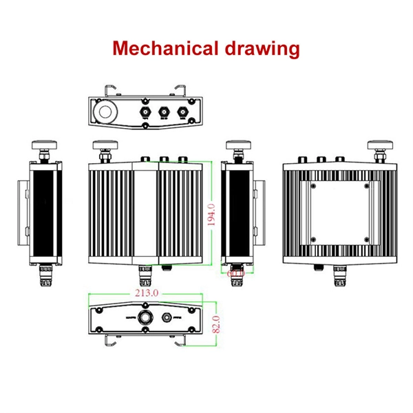 OPPC fiber optic cable junction box parameter configuration