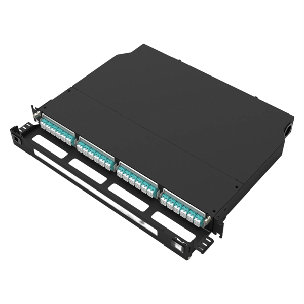 Where to connect the MPO fiber optic patch cord 