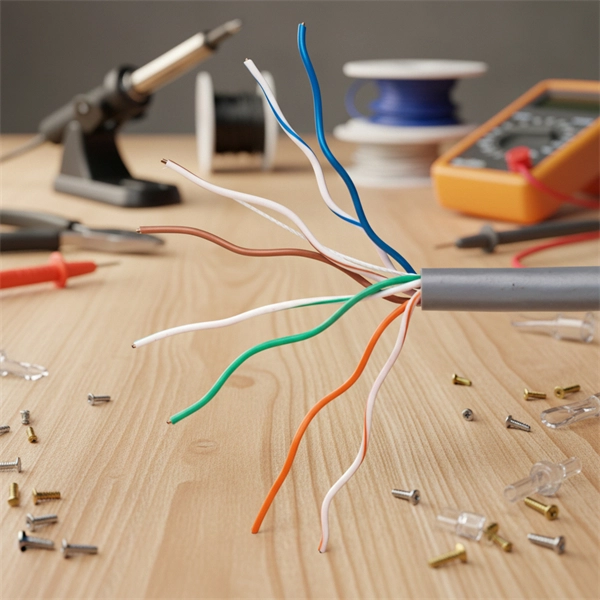 Construction process of optical fiber cable erection