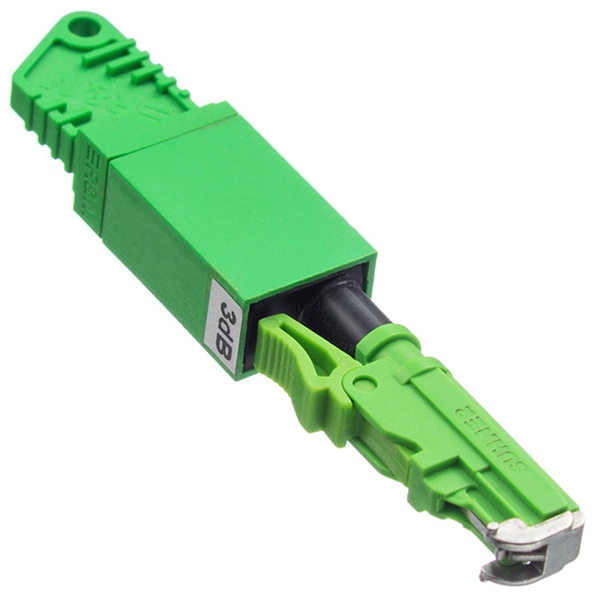 What fiber optic cable should be chosen for short-distance indoor use 